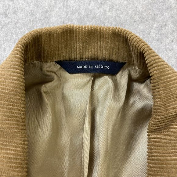 Brooks Brothers Corduroy Blazer Mens 48L Long Brown Two Button Sport Coat Jacket - Picture 11 of 15